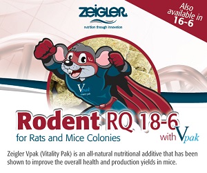 Zeigler RQ18-6 for Rat and Mouse Colonies